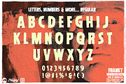 Franky Horrorshow - Monster Font, a Sans Serif Font by Remedy667 (Thumbnail 9 of 10)