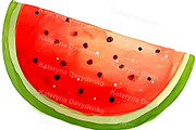 Watercolor Fruit PNG Clipart Set, a Food Illustration by Bubert Art (Thumbnail 4 of 5)