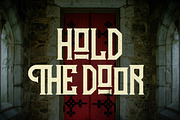 Hodor, a Font by TGIF.STD (Thumbnail 4 of 4)