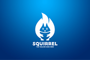 Nut Squirrel Logo, a Branding & Logo Template by Brandlogo (Thumbnail 3 of 3)