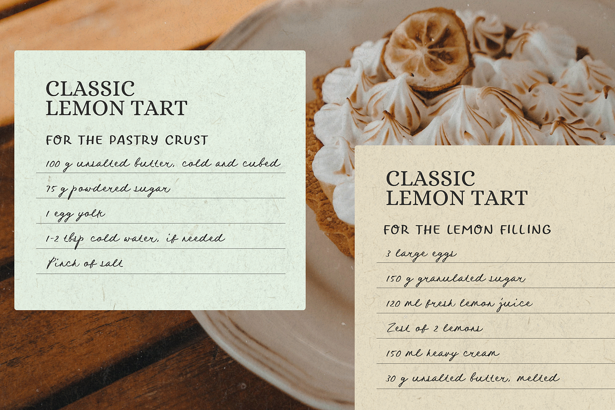 The Sunday Cottage - Handwritten Duo, a Handwritten Font by etigletters (Photo 7 of 11)