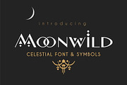 Moonwild - Celestial Font & Symbols, a Sans Serif Font by Struvictory.art (Thumbnail 1 of 10)