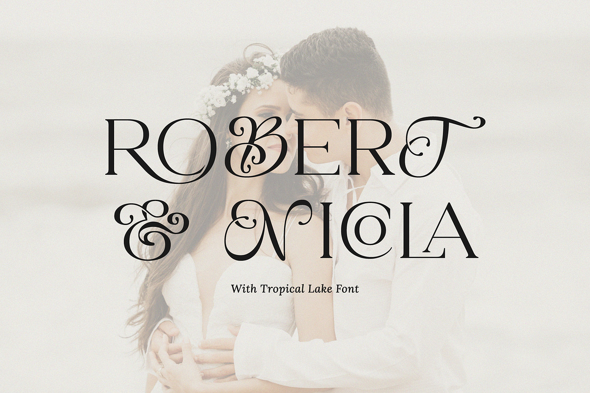Tropical Lake - Combination Font, a Serif Font by Prioritype Co (Photo 7 of 10)