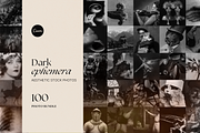 Dark Ephemera Stock Photo Bundle, a Person Photo by The Flossy Finch (Thumbnail 1 of 16)