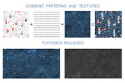 Nautical cute sea seamless patterns, a Pattern Graphic by UlitkaStudio (Thumbnail 11 of 17)