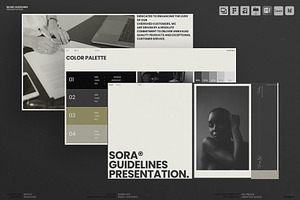 Brand Guidelines Presentation Design, a Presentation Template by Studio Monova