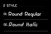 Round Font, a Script Font by MRI STUDIO (Thumbnail 4 of 4)
