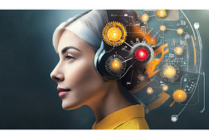 Futuristic conceptual image of a, a Technology Photo by Igor Tichonow