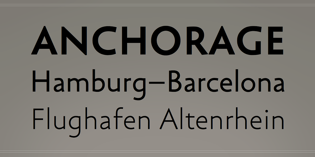 Lapidaria, a Sans Serif Font by Andreas Stötzner (Photo 4 of 7)