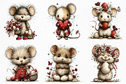 Whimsical Easter Mouse Clipart Png, an Illustration by Craft Nest (Thumbnail 3 of 11)