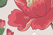 Chinoiserie Floral Pattern & Prints, a Pattern Graphic by likorbut (Thumbnail 9 of 13)