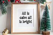 Jolly Christmas is a Christmas font, a Sans Serif Font by Brown Cupple (Thumbnail 7 of 11)