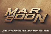 Maroon - Vintage Style Font, a Font by JumboDesign (Thumbnail 4 of 5)