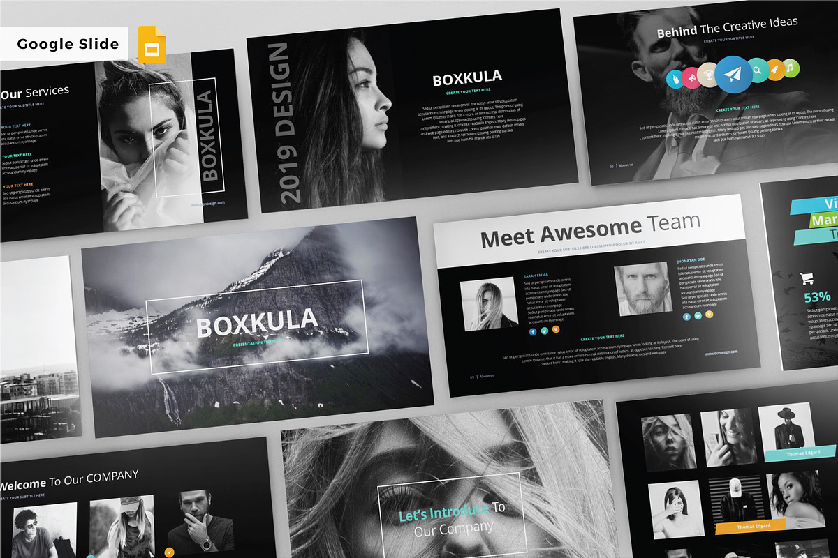 BOXKULA - Google Slide Template, a Presentation Template by Shafura