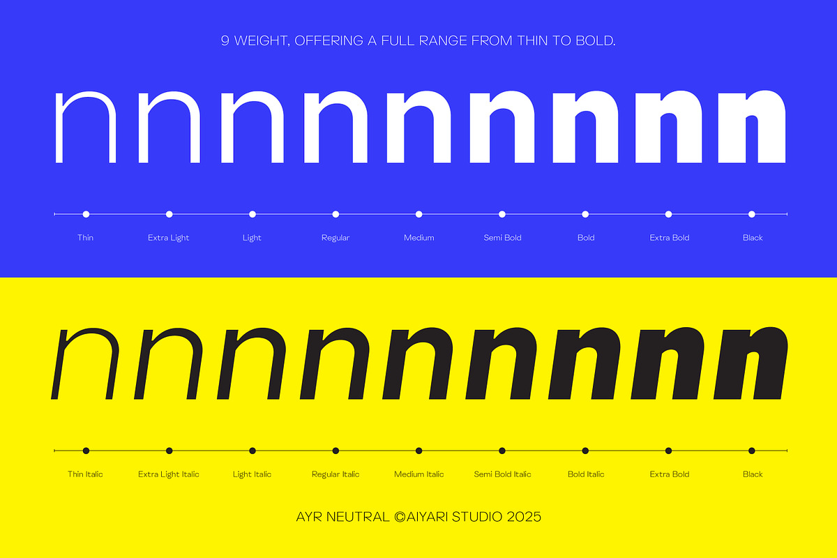 Neutral Font Family