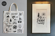 Retro Summer Graphics Collection, an Object Graphic by Chewie Co (Thumbnail 8 of 12)