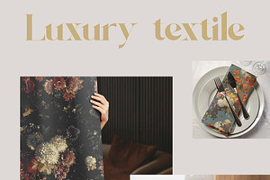 Seamless Vintage Floral Patterns