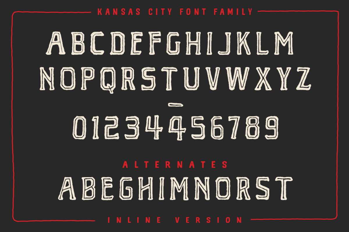 Kansas City - Font Family preview 7