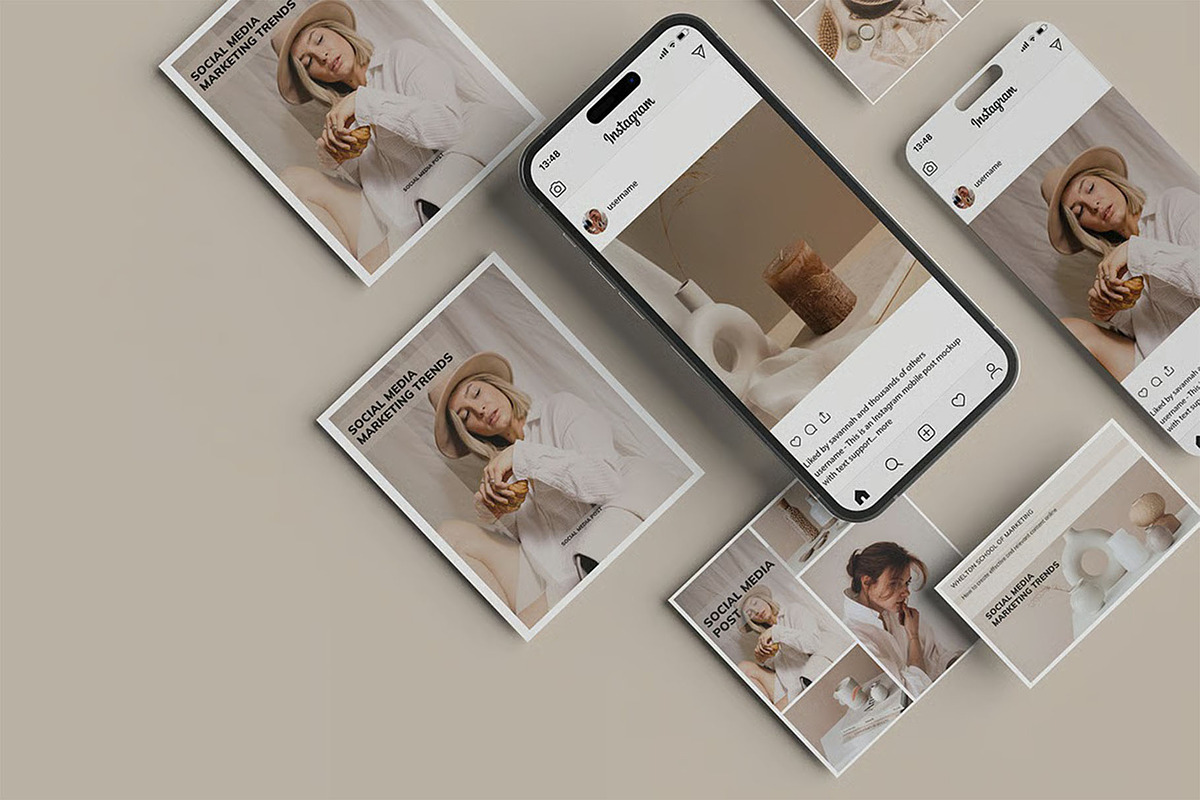 Social Media Post Mockup, an Advertising Mockup by zpackcreative (Photo 6 of 6)