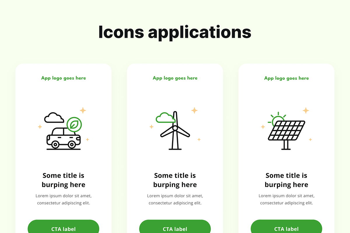 Environmental / Sustainability Icons, a Duotone Icon by HenIcon (Photo 2 of 4)