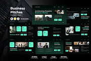 Business Pitches - Google Slides, a Presentation Template by Iqsiart Studio (Thumbnail 1 of 3)