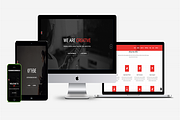 KIP - Responsive Business Template, a Websites & App Template by Reviant Web Experts (Thumbnail 1 of 4)