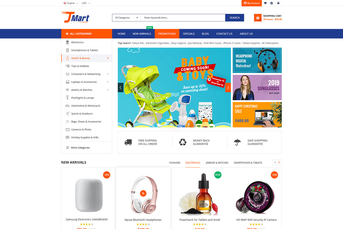 JMart - JoomShopping Template, a Websites & App Template by SmartAddons