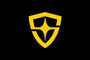 Letter s star spark shield logo, a Branding & Logo Template by Buqancreative (Thumbnail 3 of 4)