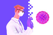Doctor, 3D illustrations set, a Healthcare Illustration by Grivina's shop (Thumbnail 16 of 19)