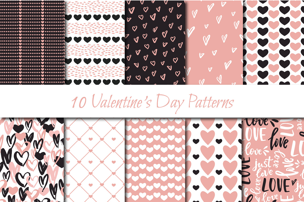 Delicate patterns collection, a Pattern Graphic by Cozy pattern shop (Photo 1 of 4)