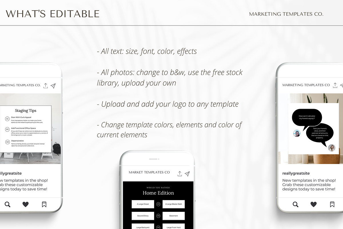 December Real Estate Posts, a Social Media Template by Marketing Templates Co. (Photo 9 of 9)