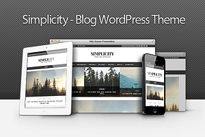 Simplicity - Clean Blog WP Theme