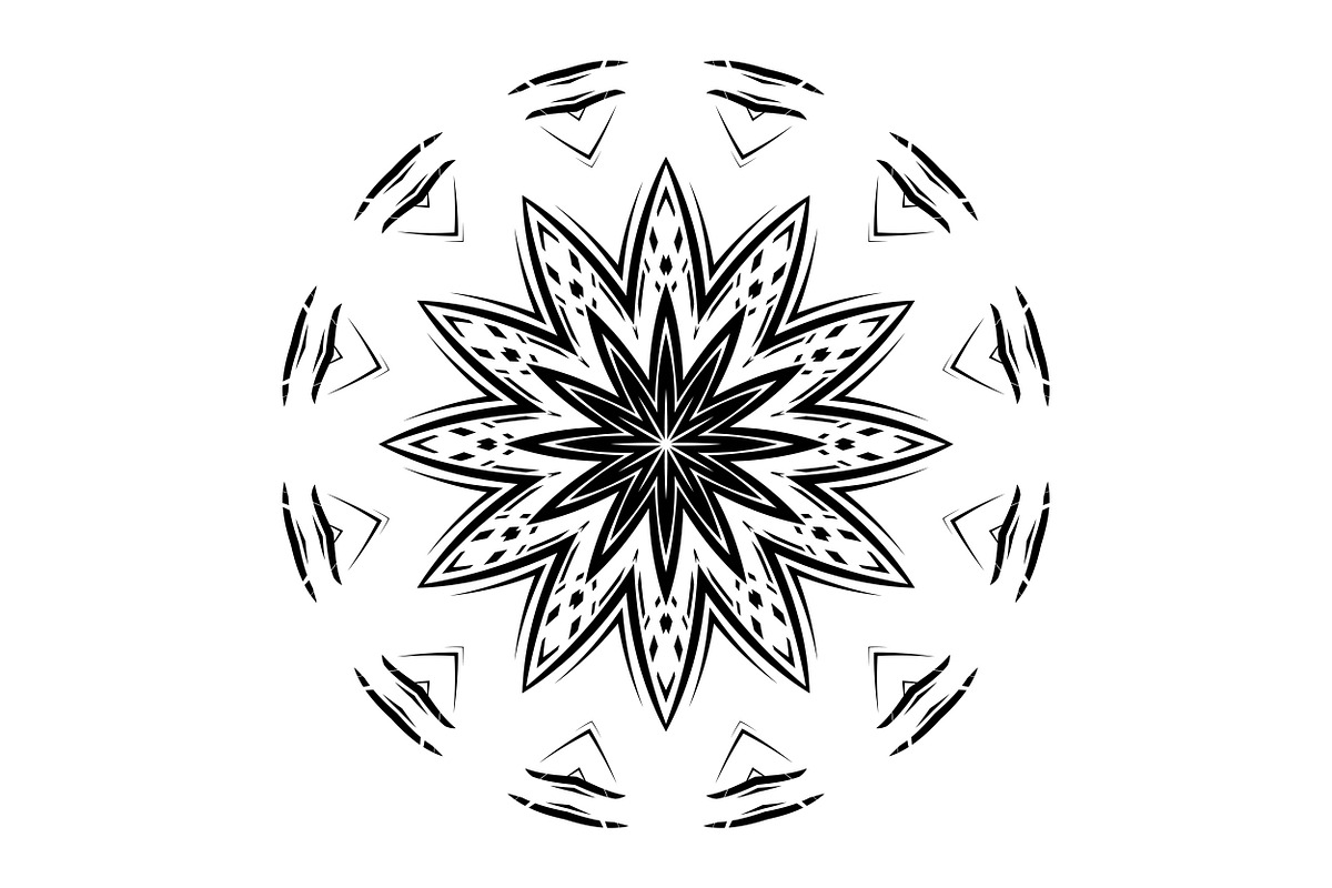 Premium Mandala Illustration Pack, a Decorative Illustration by NJ Himel (Photo 24 of 101)
