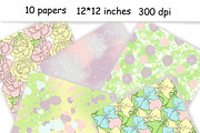 Spring Pattern, a Pattern Graphic by GlamArtZhanna (Thumbnail 2 of 3)