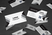 Dark Theme Corporate Creative, a Business Card Template by Vitoria's Collection (Thumbnail 3 of 3)
