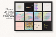 Vintage Rainbow Gradient Quotes IG, a Social Media Template by ALunadoki Design (Thumbnail 4 of 5)