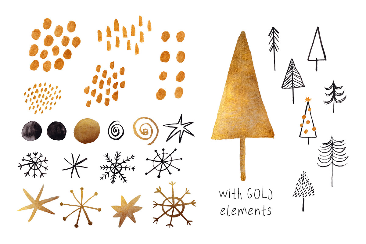 A very strange & funny Christmas kit, an Object Graphic by Annakniaz (Photo 6 of 10)