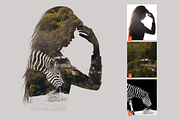 Triple Exposure Photoshop Effect, an Action Add-On by iHemalaya (Thumbnail 4 of 5)