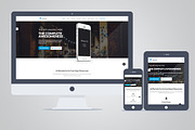Umbrella - Responsive Landing Page, a Landing Page Template by PsdBooster (Thumbnail 3 of 3)