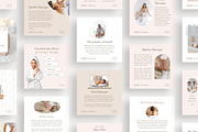 Canva Massage Therapist templates, a Social Media Template by LiliesandBerries (Thumbnail 10 of 21)