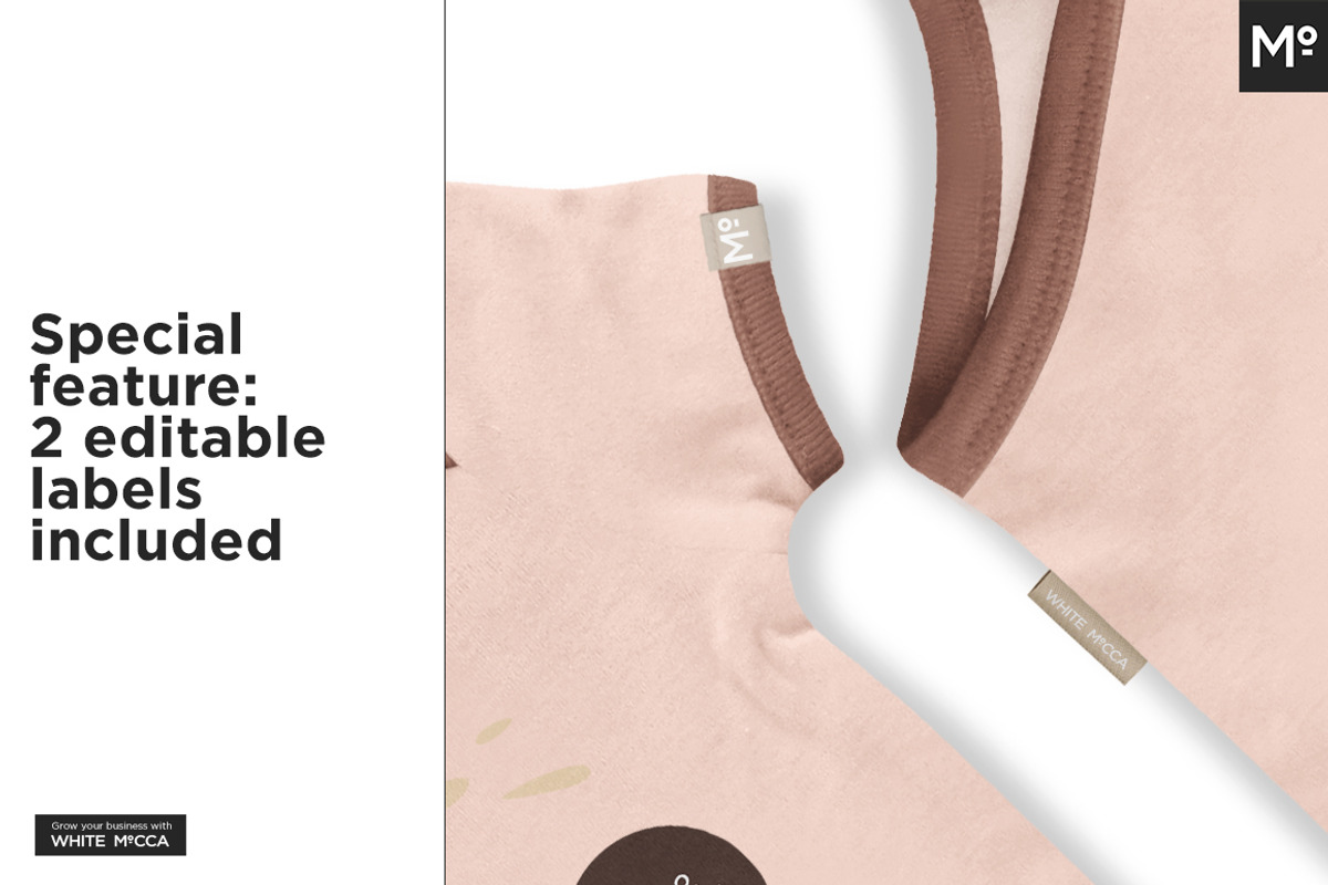 Baby Growsuit/Onesie Mock-up, a Product Mockup by Mocca Mockups Store (Photo 7 of 10)