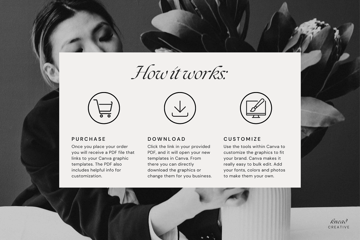 BUNDLE: Chic Canva Social Templates, a Social Media Template by Knead Creative (Photo 7 of 8)