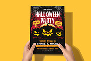 Halloween Party Flyer, a Flyer Template by Creativestoree (Thumbnail 5 of 5)