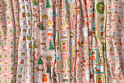 Pink Christmas dogs & bows, a Pattern Graphic by Tani Kuzminka (Thumbnail 13 of 15)