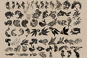 Japanese koi fish stamps Procreate, a Brush Add-On by TheWhiteCatLab (Thumbnail 3 of 3)