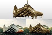 Droping Gold Photoshop Acion preview 6