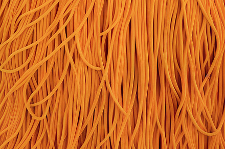 Cooked spaghetti noodles, background, a Food & Drink Photo by Onedaystory