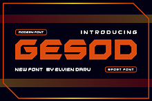 Gesod - Sport Font