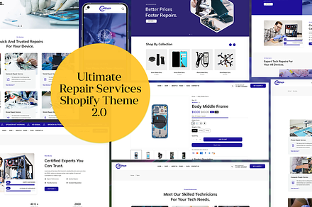 Services - Repair Shopify Theme 2.0