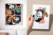 Abstract. Women. Jaguars, an Object Graphic by Vera●Suleimanova (Thumbnail 2 of 20)